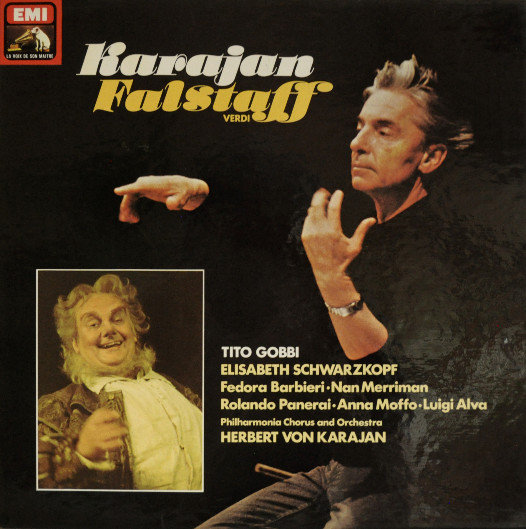 Acheter disque vinyle VERDI Giuseppe  - Herbert Von Karajan Falstaff a vendre